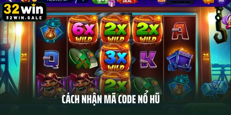 Cách nhận mã code nổ hũ